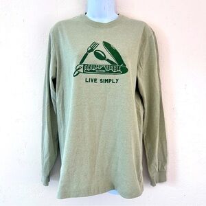 PATAGONIA Unisex Long Sleeved Live Simply Pocketknife Responsibili-Tee m XS w S